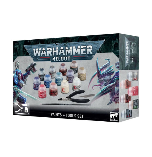 Warhammer 40,000: Paints + Tools Set NEW