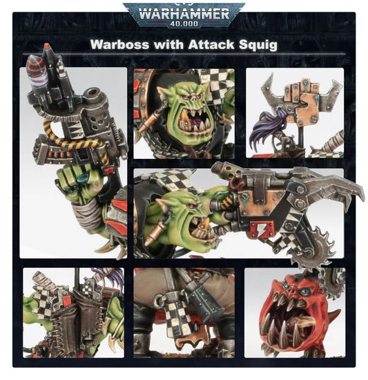 Orks: Warboss with Attack Squig