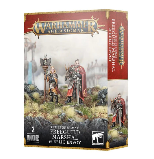 Cities of Sigmar - Freeguild Marshal and Relic Envoy RELEASED 11th NOVEMBER