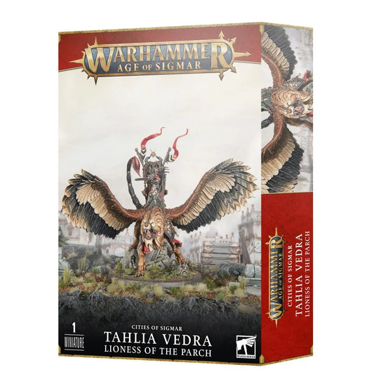 Cities of Sigmar Tahlia Vedra, Lioness of the Parch RELEASED 11th NOVEMBER