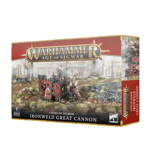 Cities Of Sigmar Ironweld Great Cannon RELEASED 11th NOVEMBER