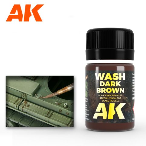 AK Interactive Dark Brown Wash