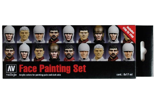 Effects, face painting set by Jaume Ortiz 8x17ml