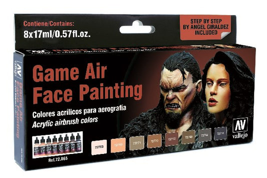 Game Air Face Painting Set- Angel Giraldez, 17 ml.