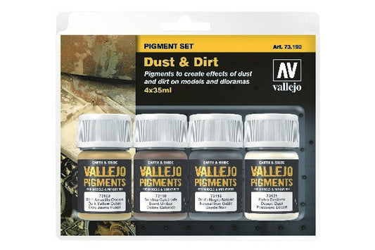 Dust & Dirt Pigment 4x35ml set