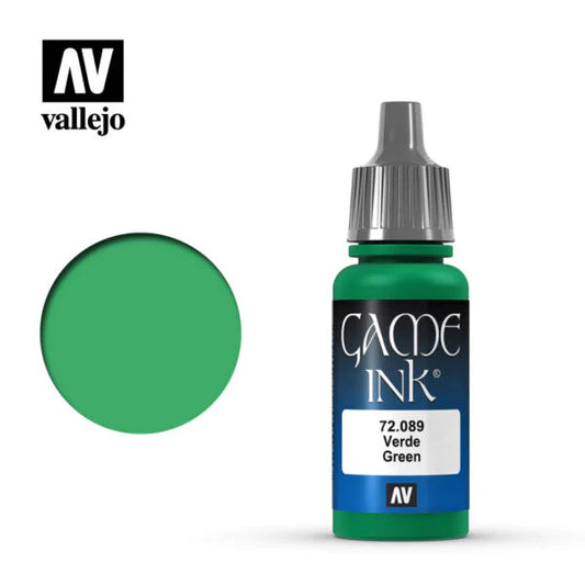 Vallejo Game Color: Green INK (72.089)