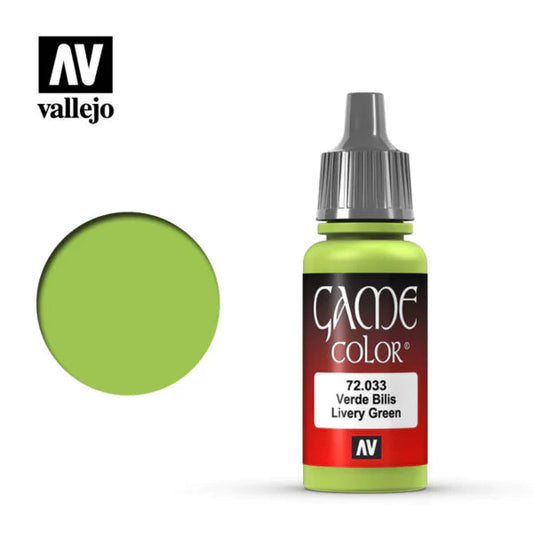 Vallejo Game Color: Livery Green (72.033)