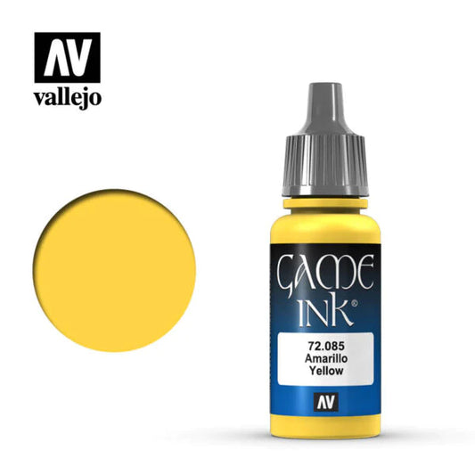 Vallejo Game Color: Yellow INK (72.085)